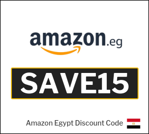 Amazon Egypt Coupon SAVE15