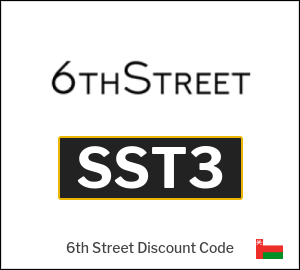 6th Street discount code 2025 (SST3)