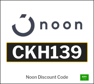 Promo code Noon Saudi (CKH124)