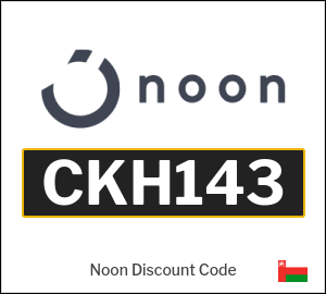 Promo code Noon Oman (CKH143)
