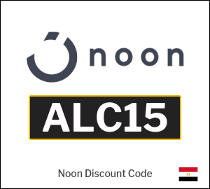 Promo code Noon Egypt (ALC15)