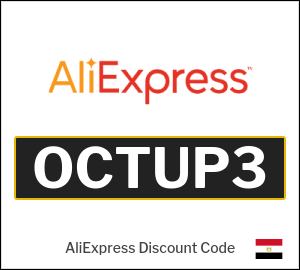 New Users AliExpress Online Coupon Code (OCTUP3)
