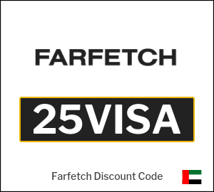 Farfetch Promo Code 2025 (25VISA)
